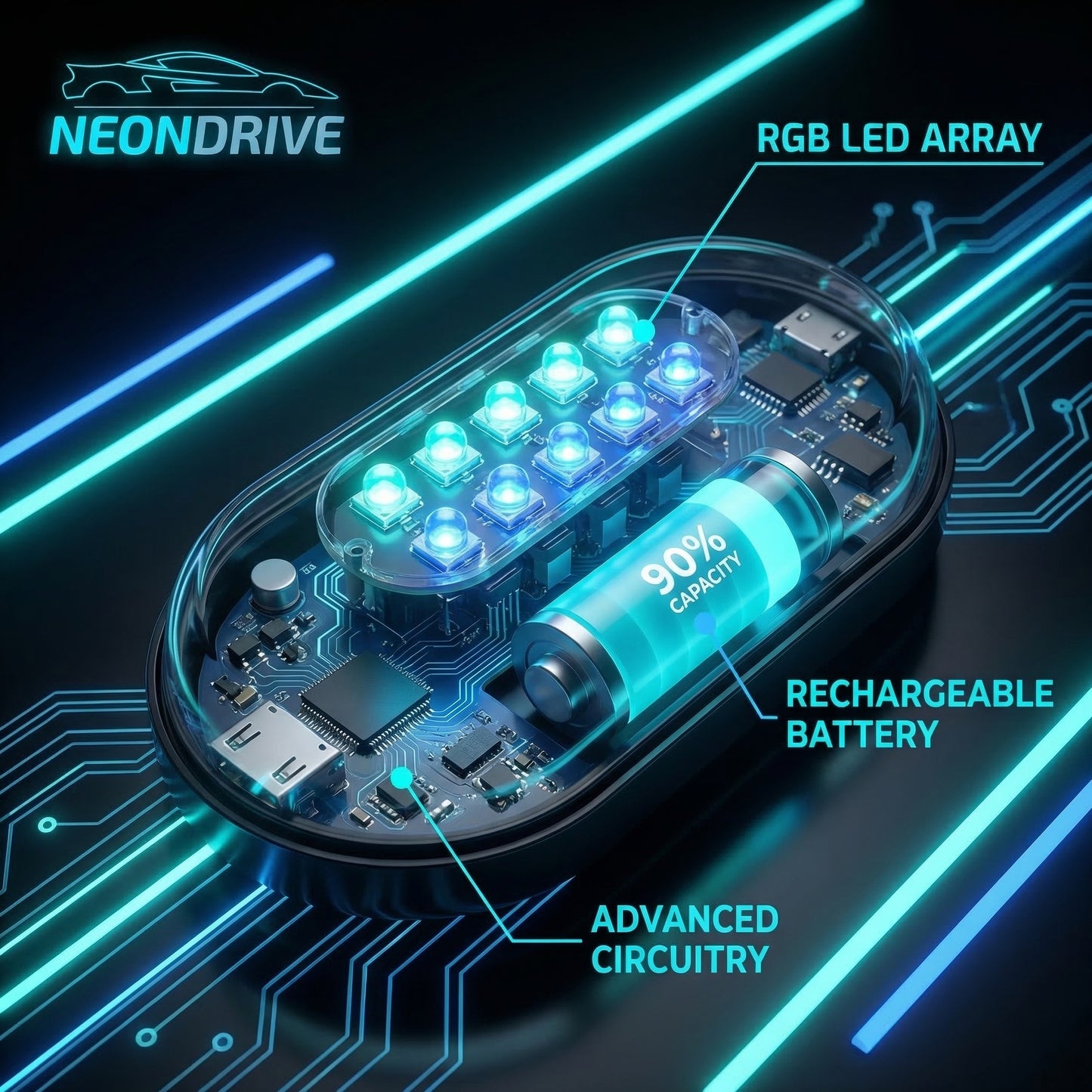 NeonDrive™ Premium Ambient Lights