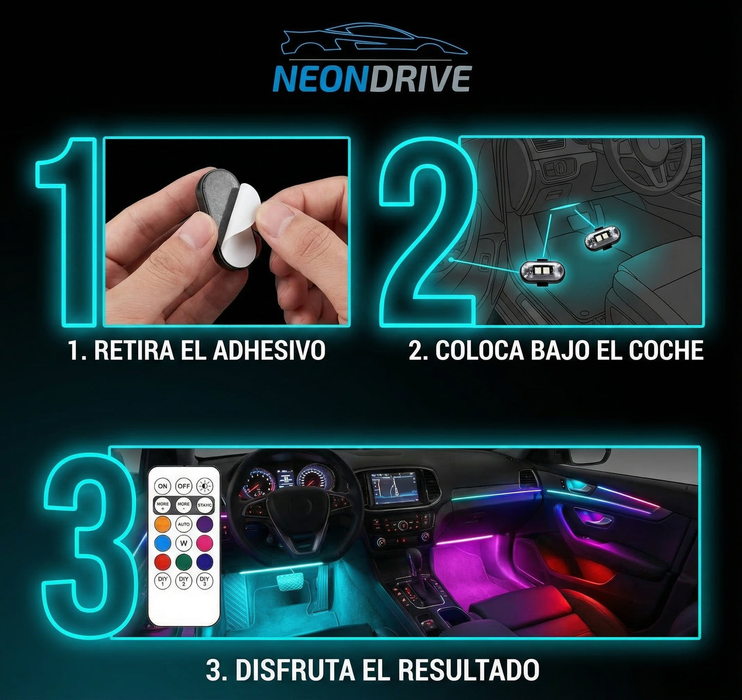 NeonDrive™ Premium Ambient Lights
