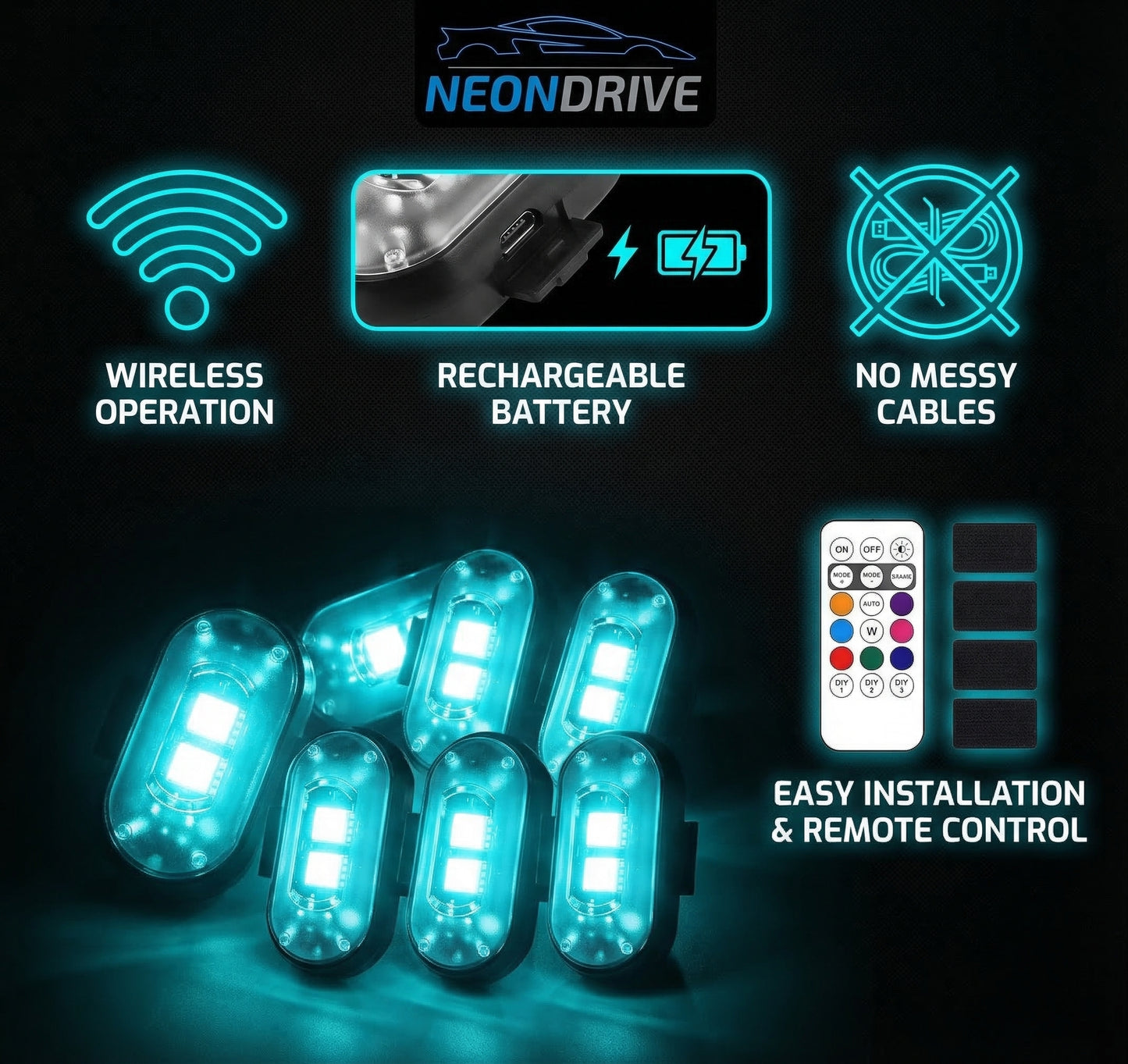 NeonDrive™ Premium Ambient Lights